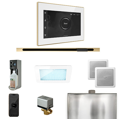 Mr.Steam XDream Steam Shower Control Package with iSteamX Control, Linear Steamhead