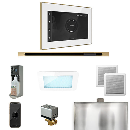 Mr.Steam XDream Steam Shower Control Package with iSteamX Control, Linear Steamhead