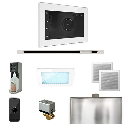 Mr.Steam XDream Steam Shower Control Package with iSteamX Control, Linear Steamhead