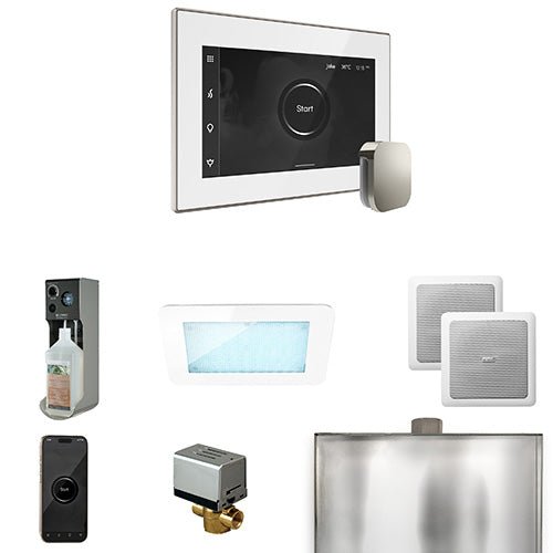 Mr.Steam XDream Steam Shower Control Package with iSteamX Control and Aroma SteamHead
