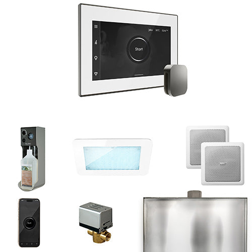 Mr.Steam XDream Steam Shower Control Package with iSteamX Control and Aroma SteamHead