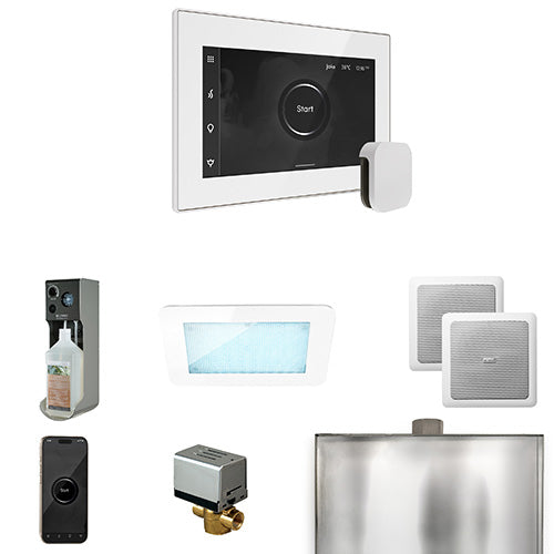 Mr.Steam XDream Steam Shower Control Package with iSteamX Control and Aroma SteamHead