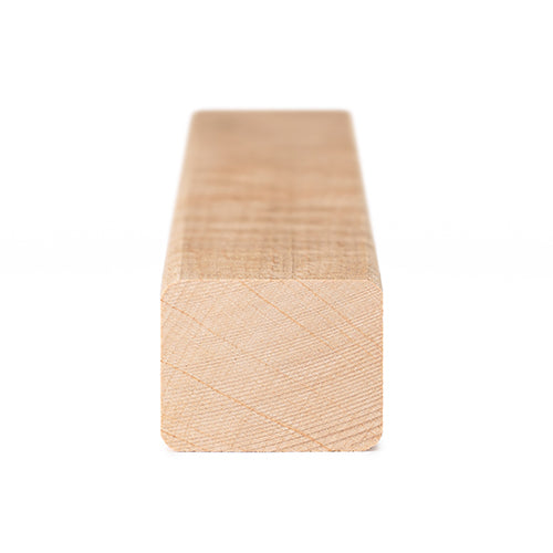 PROSAUNAS 2x2 alder sauna trim profile view