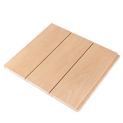 PROSAUNAS Alder 1x5 T&G STS4 Nickel-Gap Profile Wood