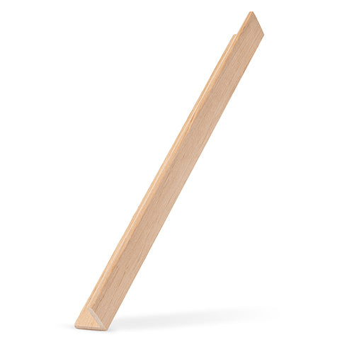 PROSAUNAS Alder 2x2 Outside Corner Trim with Angle Moulding
