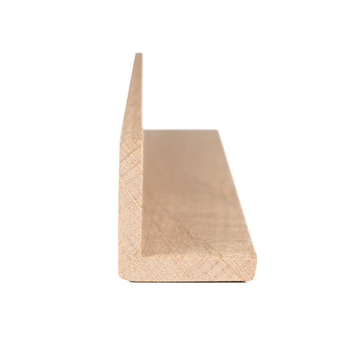PROSAUNAS Alder 2x2 VA Corner Trim for Sauna Aesthetics