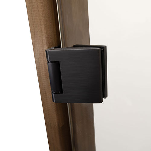 Prosaunas Clear Glass Sauna Door 24x73, Thermo-Aspen Frame