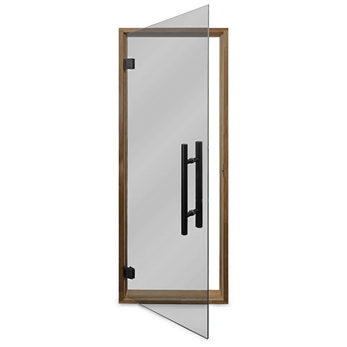 Prosaunas Tinted Glass Sauna Door 24x73, Thermo-Aspen Frame