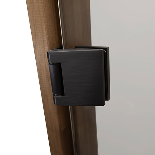 Prosaunas Tinted Glass Sauna Door 24x73, Thermo-Aspen Frame