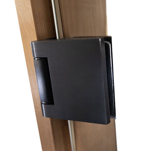 Prosaunas Clear ADA Glass Sauna Door 36x81, Thermo-Aspen