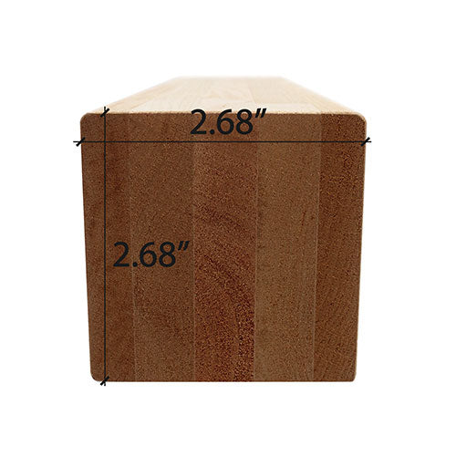 PROSAUNAS 3x3 Thermo-Aspen Wood, S4SEE SHP Profile