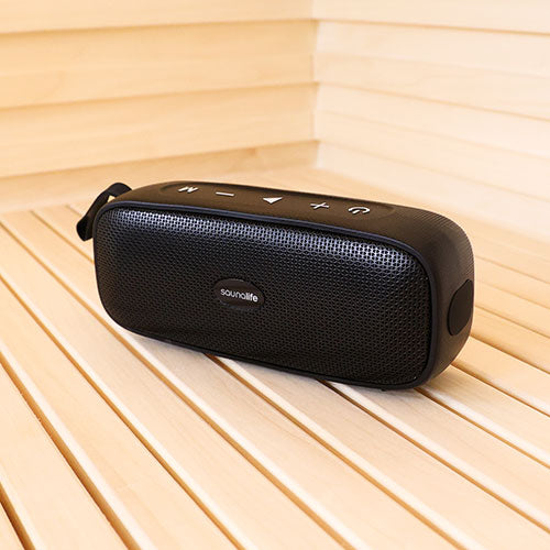 SaunaLife SaunaGear Verse Portable 40W Wireless Bluetooth Sauna Speaker
