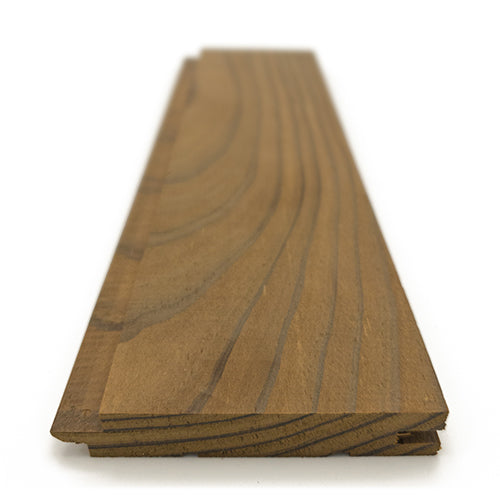 Thermo-Radiata Pine plank with distinct grain pattern