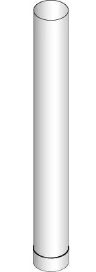 WZ11550 Smoke Pipe for Sauna