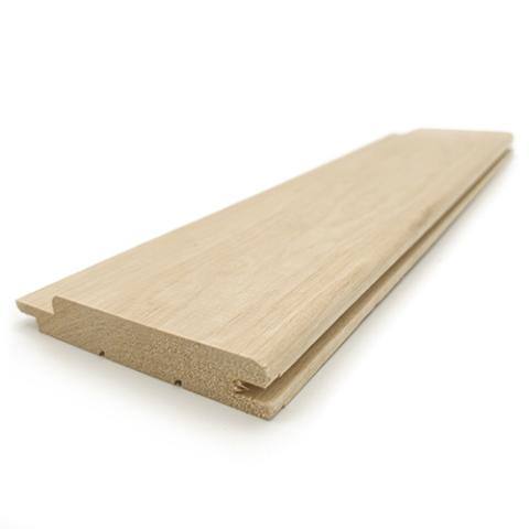 Prosaunas Alder 1x4 Sauna Wood, T&G STP Profile, Medium-Gap, Wall Material