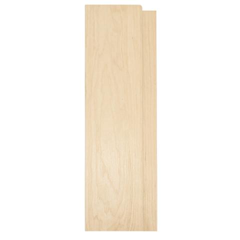 Prosaunas Alder 1x4 Sauna Wood, T&G STP Profile, Medium-Gap, Wall Material