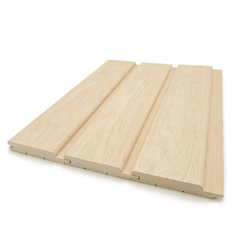 Prosaunas Alder 1x4 Sauna Wood, T&G STP Profile, Medium-Gap, Wall Material