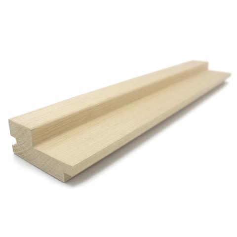 Prosaunas Alder Grace™ 2x3 Sauna Wood, T&G Large-Gap, Wall Material