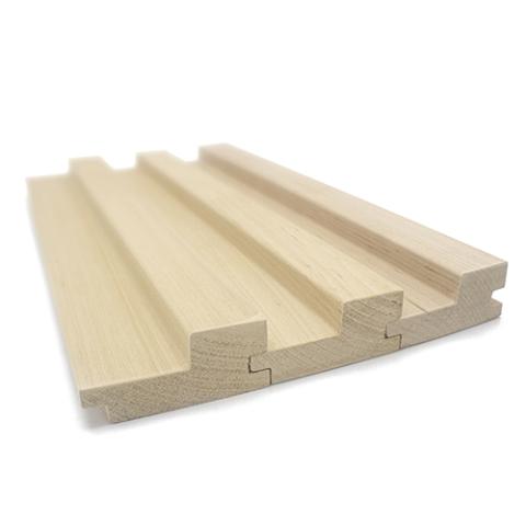 Prosaunas Alder Grace™ 2x3 Sauna Wood, T&G Large-Gap, Wall Material