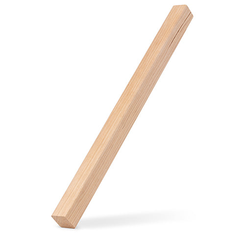 Angled Alder wood sauna slat