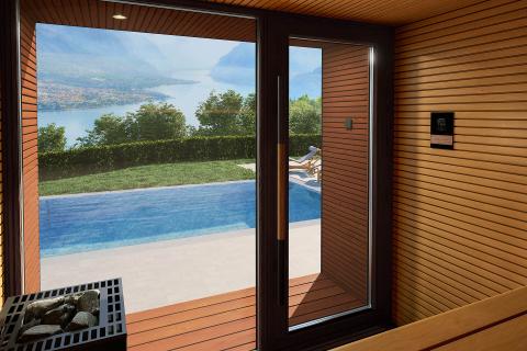 Auroom Arti Outdoor Modular Cabin Sauna, Up to 5-Persons
