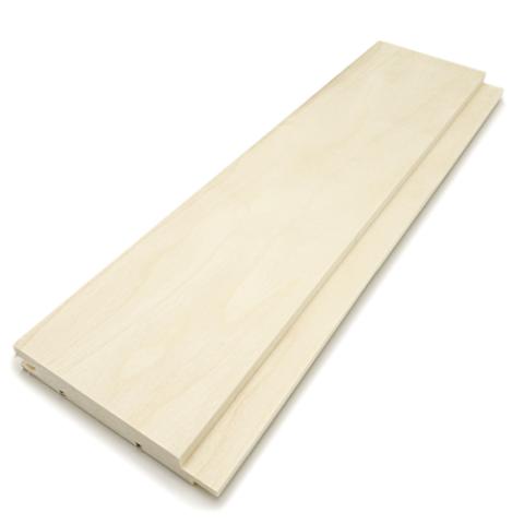 Prosaunas Aspen Sauna Wood, T&G STS4 Profile, Nickel-Gap, Wall Material