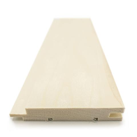 Prosaunas Aspen Sauna Wood, T&G STS4 Profile, Nickel-Gap, Wall Material