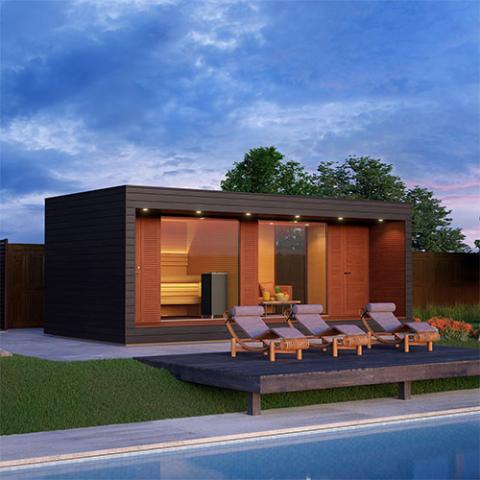 Auroom Natura Outdoor Lounge, Up to 5-person