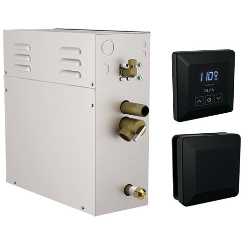 Delta SimpleSteam™ 10kW Steam Generator Kit Matte Black
