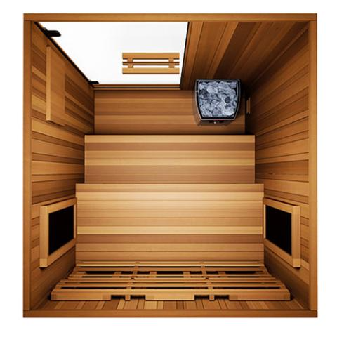 Finnmark FD-4 Trinity Infrared & Steam Sauna Combo 2 person Sauna