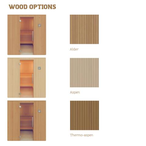 Auroom Familia DIY, Indoor Sauna Kit, Up to 6-Persons
