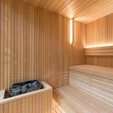 Auroom Libera Glass DIY, Indoor Sauna Kit, Up to 6-Persons