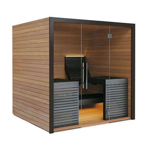 Auroom Relaxia Thermo-aspen, DIY, Indoor Sauna Kit, Up to, 3-5 Persons