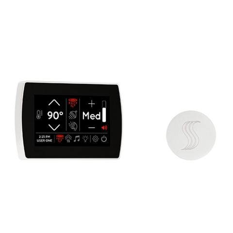 Thermasol Signatouch Control and Steam Head Kit Round