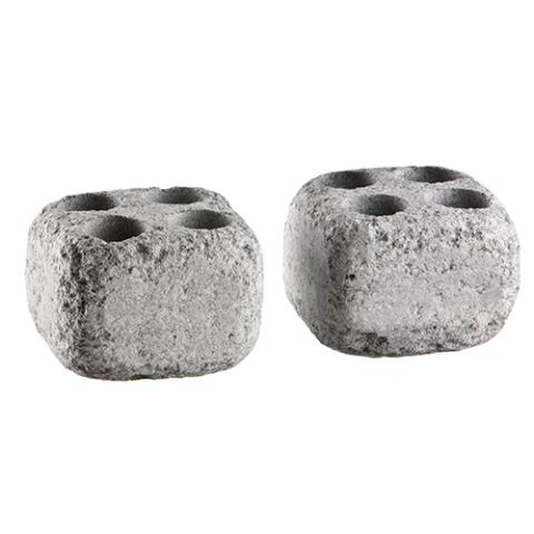Hukka Höyrykivet Steam Stones for Sauna Heater, 2 Pcs