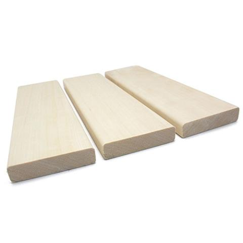 Prosaunas Aspen 1x4 S4SEE SHP Sauna Wood, Bench Material