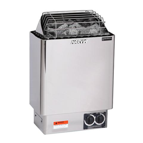Harvia KIP80B KIP Series, 8kW Sauna Heater, Built-in Controls