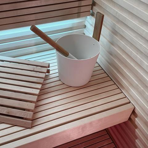 Prosaunas Aspen 2x6 S4SEE SHP Sauna Wood, Bench Material