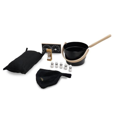 Auroom Cala Glass Mini DIY, Thermo-Aspen, Indoor Sauna Kit, 1-Person