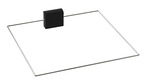 Harvia SFE-500500 Black, 500x500mm (19.6x19.6")