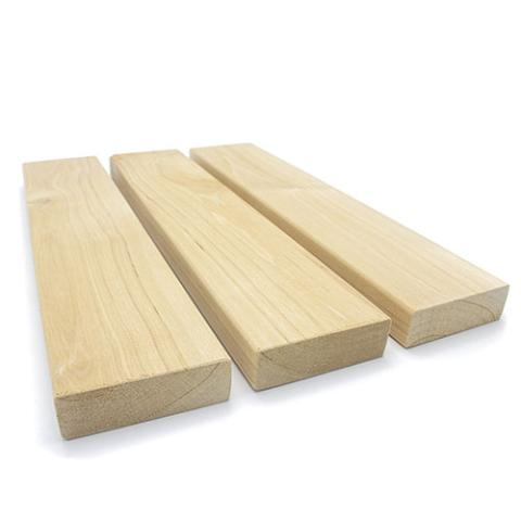 Prosaunas Alder 1x3 S4SEE SHP Sauna Wood, Bench Material