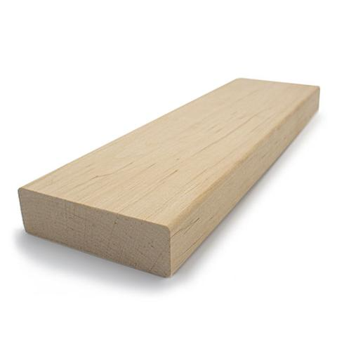 Prosaunas Alder 1x4 S4SEE SHP Sauna Wood, Bench Material