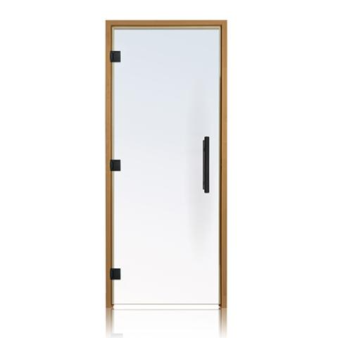 Prosaunas Clear ADA Glass Sauna Door 36x81, Thermo-Aspen