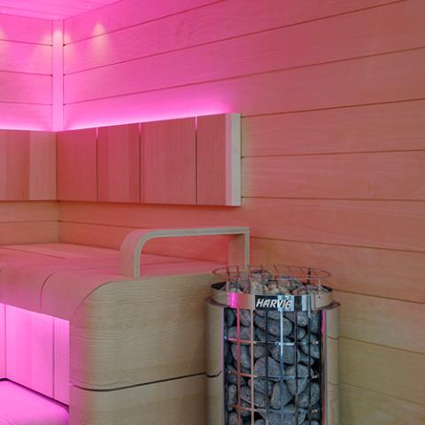 Harvia Cilindro PC60E Cilindro Half Series 6kW Sauna Heater