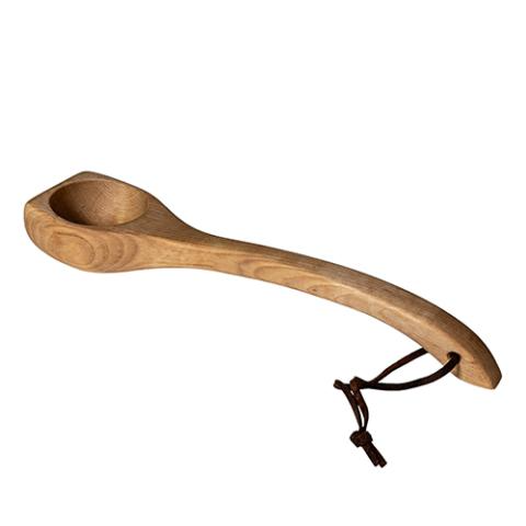 Prosaunas Wood Ladle Wood Sauna Ladle, Oiled Birch