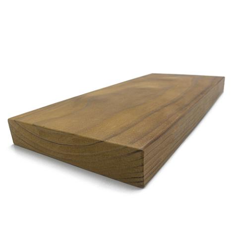 Prosaunas Thermo-Radiata Pine 2x6 S4SEE SHP, Bench Material