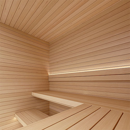 Hemlock 1x6 S4SEE smooth sauna bench board