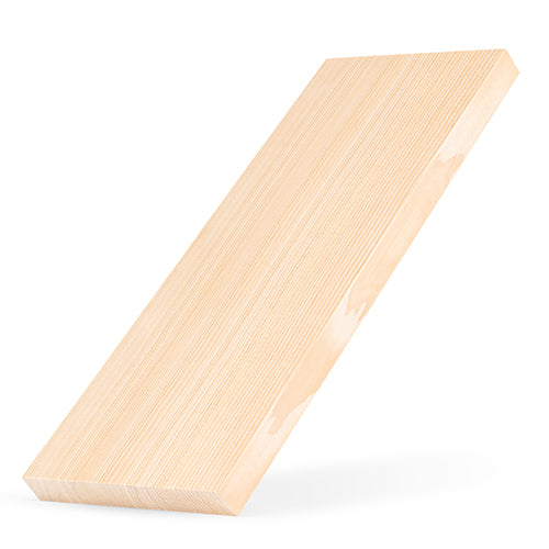 Hemlock sauna interior bench and wall panels