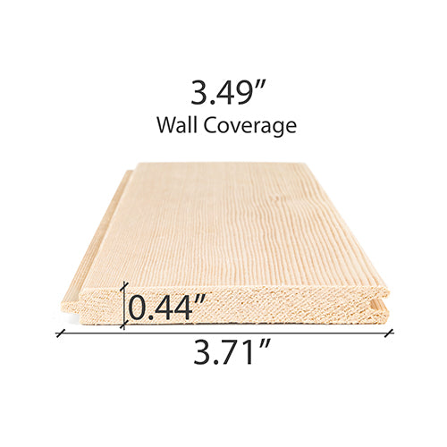 Hemlock T&G sauna wall wood panel board