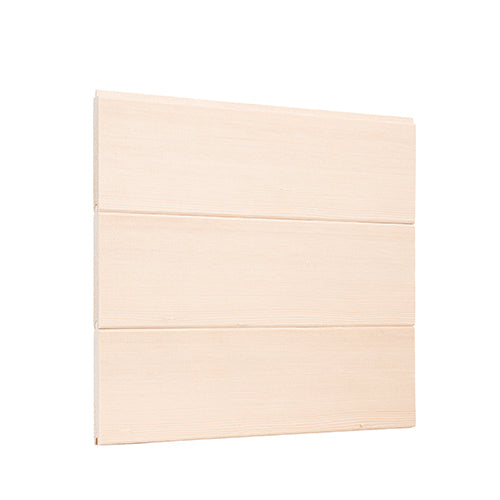 Hemlock vertical grain sauna wall cladding board